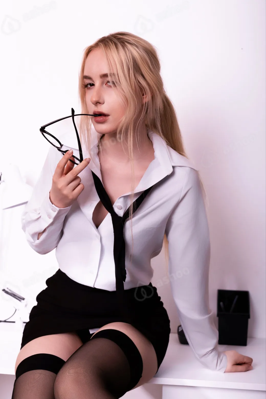 white doll 9
